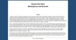 Desktop Screenshot of gardenparkward.org